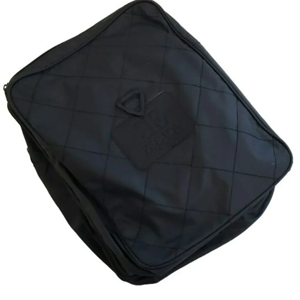 Vintage ESCADA Pour Homme Duffle Travel Bag Gym Bag Navy Blue